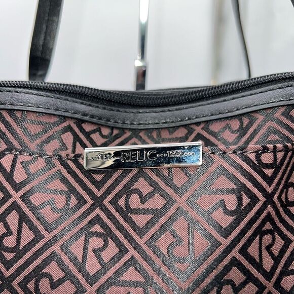 Relic Signature Logo Ladies Handbag Canvas Purse Large Tote - Picture 2 of 16